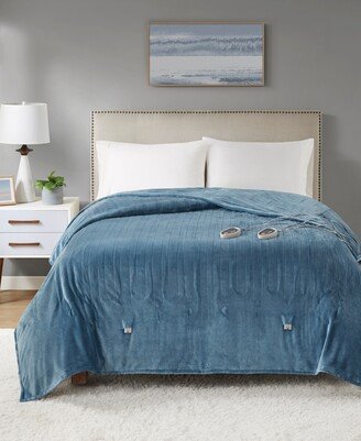 Premier Comfort Luxury Plush Heated Blanket, Queen, Created for Macy's