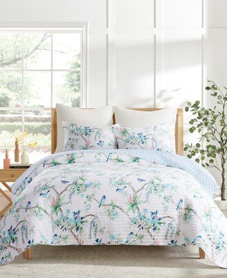 Homthreads Song Bird Quilt Set,Twin