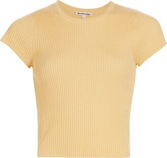 Teo Cashmere Rib-Knit Sweater