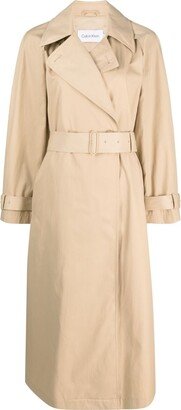 Belted Mid-Length Trenchcoat