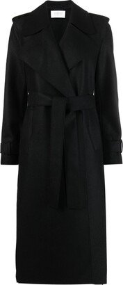 Virgin-Wool Trench Coat