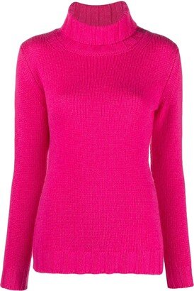 Roll-Neck Cashmere Jumper-BX