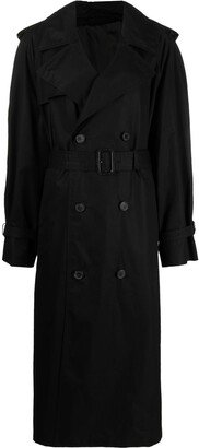 Double-Breasted Trench Coat-AR