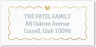 Address Labels: Funny Frame Address Label, White, Address Label, Matte