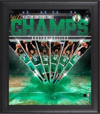 Fanatics Authentic Boston Celtics 2022 Eastern Conference Champions 15'' x 17'' Framed Collage Photo