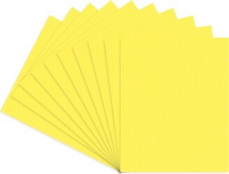 PosterPalooza Vibrant Yellow 5x7 Backing Board - Uncut Photo Mat Board