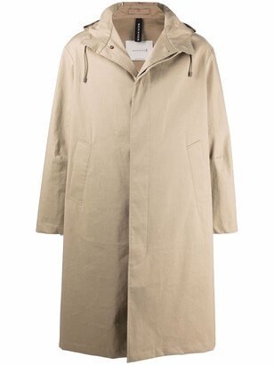 WOLFSON hooded raincoat-AA