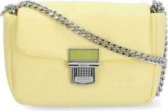 Puffer Clic Chain-Linked Padded Crossbody Bag-AA