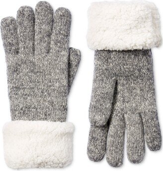 Isotoner Signature Women's Ombre Knit Fleece-Lined Gloves