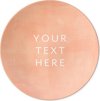 Salad Plates: Your Text Here Salad Plate, Multicolor