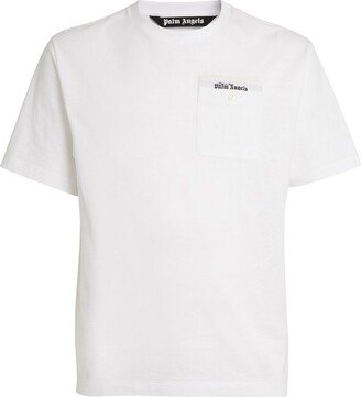 Cotton Logo-Pocket T-Shirt