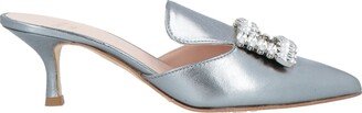 Mules & Clogs Silver-AC