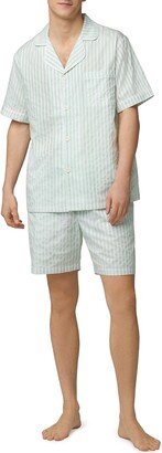 Stripe Organic Cotton Short Pajamas-AA