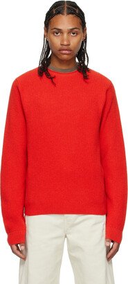 Guest in Residence SSENSE Exclusive Red True Rib 2.0 Sweater