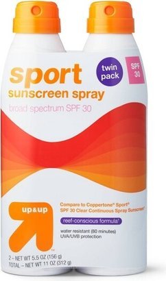 Sport Sunscreen Continuous Spray Twin Pack - SPF 30 - 11oz - up & up™