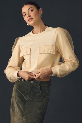 By Anthropologie Utility Pocket Pullover