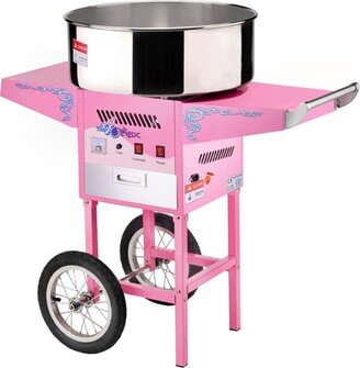 Great Northern Popcorn Great Northern Cotton Candy Machine With Cart - Pink