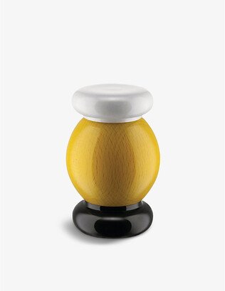 Nocolor Ettore Sottsass Painted Beechwood Salt and Pepper Castor 11cm