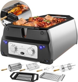 ChefWave Sosaku Smokeless Infrared Rotisserie Indoor Tabletop Grill