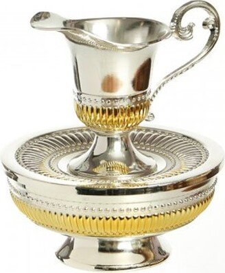 Netilat Yadayim Wash Cup Stainless Steel100% Kosher Hand Ceremony., Made in Israel. Judaica Gift-AE