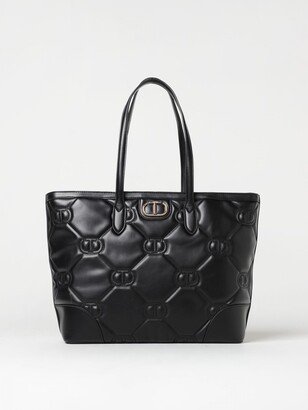 Twinset bag in quilted synthetic leather-AE