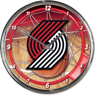 Wincraft Portland Trail Blazers Chrome Wall Clock