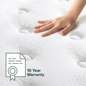 Priage by 12 Inch Comfort Support Cooling Gel Hybrid Mattress