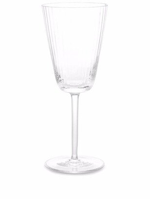 hand-blown Murano white wine glass-AC