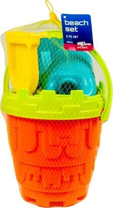 Gener8 Large Beach Toy Bucket with Shovel Set, 4 Pieces