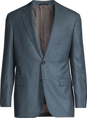 Check Wool-Cashmere Sport Coat