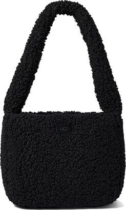 Edalene Hobo Sherpa (Black) Handbags