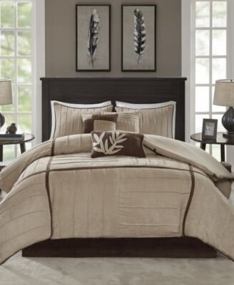 Dune Faux Suede Comforter Sets