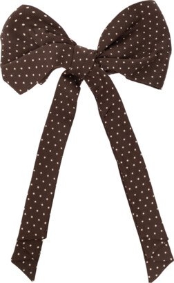 Silk Bow Tie - Brown