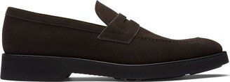 Heswall 2 penny suede loafers