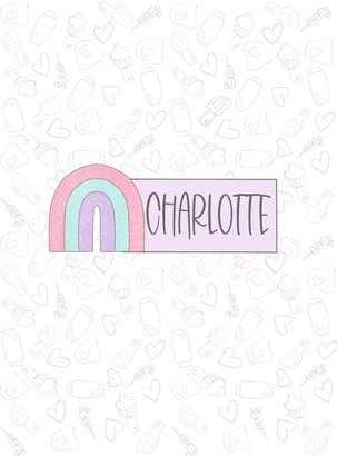 Rainbow Name Tag Cookie Cutter