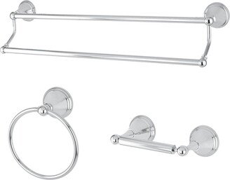 Governor 3-Pc. Bathroom Accessories Set in Polished Chrome