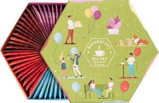Acorus | Birthday Gift Tea Set Natural Hamper Of 6 Flavors Thoughtful Present For Birthday 60 Herbal & Fruit Bags