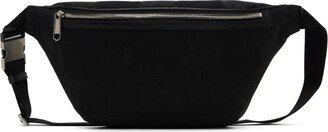 Black Jumbo GG Belt Bag