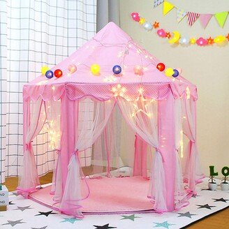 ToysLand Princess Castle Play Tent Large Fairy Playhouse Gift for Kids - 2pc