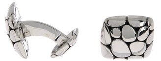 Kali Sterling Silver Square Cuff Links