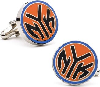 New York Knicks Nyk Logo Cufflinks