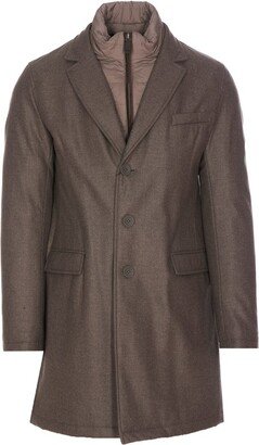 Collared Button-Up Coat