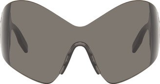 Gray Mask Butterfly Sunglasses