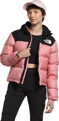 1996 Retro Nuptse Jacket (Shady Rose/Tnf Black) Women's Coat