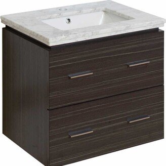 24-in. W x 18-in. D Plywood-Melamine Vanity Set In Dawn Grey