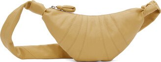 Beige Small Croissant Bag