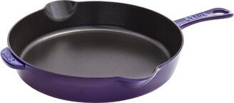 Cast Iron 11-inch Traditional Skillet - Dark Blue