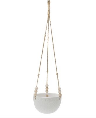 Caveman Ceramic Hanging Planter, 5.38