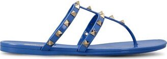 Garavani Rockstud Open Toe Flip Flops