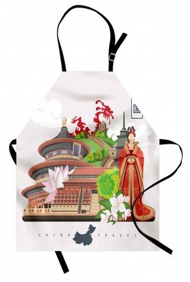 Vintage-Like China Apron